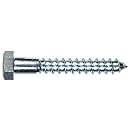 The Hillman Group 230012 Hex Lag Screw, 1/4-Inch X 1-3/4-Inch, Zinc, 100-Pack