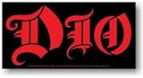 Ronnie James Dio Logo Logo Decal Sticker