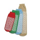 DermAssist Sox Disposable Footwear, Yellow, Fits Size: 6 Inches, Small - 1 Pair