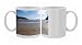 Beach word in sand on beach, Salcombe, Devon, United Kingdom Photo Mugs