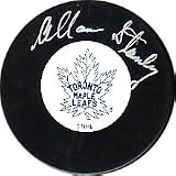 Allan Stanley Autographed/Hand Signed Hockey Puck