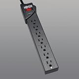 Tripp Lite TLP712B Protect It! BLK Surge 7 outlet (4 Transformers) 12ft Cord 1000 Joules