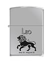 Zippo "Horoscope-Leo" High Polish Chrome Lighter, 9289