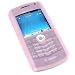 Premium Pink Silicone Skin Case for Rim BlackBerry 8100 Pearl PDA Smart Phone