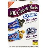 Nabisco-100 Calorie Variety Packs ,24 Packs