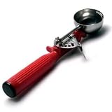 Red 1-1/3 Oz. NSF Dishers - Size 24