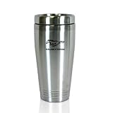 Ford Mustang Brushed Stainless Steel Travel Mug