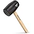 TEKTON 30505 Wood Handle Rubber Mallet, 32-Ounce