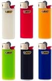 6 Mini BIC Lighters - all different colours