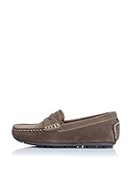 PEKIS Mocasines Forro piel (Gris)