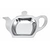 Kitchen Craft Le'Xpress Tea Bag Tidy / Tea Bag Stand, Stainless Steel, 13cm x 9.5cm
