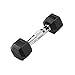 Rubber Coated Hex Dumbbell 5 lb.