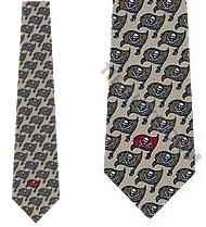 Tampa Bay Buccaneers Tonal Logo Tie