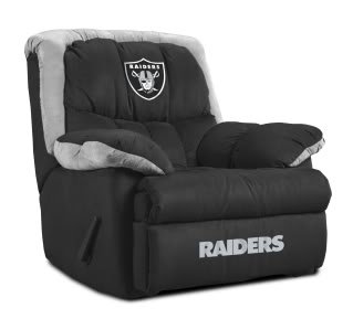 Home Team NFL Oakland Raiders Home Team Recliner