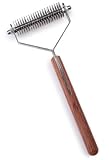 Mars Coat King Double Wide Stripping Comb for Dogs, Coarse - 18 Blade