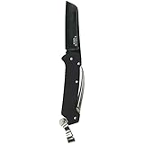 Camillus Carbonitride Titanium Folding Knife with G10 Handle and Marlin Spike, 6.5-Inch