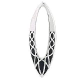 Sterling Silver Celtic Pendant With 18 Inch Chain