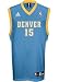 Carmelo Anthony Youth Replica Jersey - Denver Nuggets Jerseys (Light Blue) Yth Small (6-8)