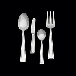 Jasper Conran Stainless Beveled 4 Pc Hostess Set