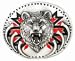 Growling Bear Wildlife Hunting Belt Buckle