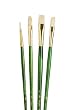 Princeton Brush Set Bristle Round 2, Flat 4, Flbert 4, Bright 6