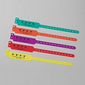 Posey Fall Precaution Bracelets, Color: Yellow, Description: Fall Precaution Bracelet