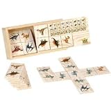 Wooden Dinosaur Dominoes - B000F8UZD4