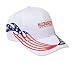 MILLIONAIRES PAY TO HAVE IT DONE! Adult USA Flag Racing Flame Hat / Cap