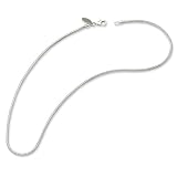 Sterling Silver Reflections Kids 36cm Lobster Necklace (2mm Diameter)