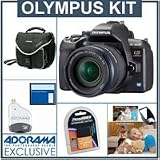 Olympus E-620 Digital SLR Camera / Lens Kit with 14-42mm Lens, 8GB CF Memory Ca rd, Spare BLs-1 Lithium-Ion Rechargeable Battery, Slinger Camera Bag, USB 2.0 Compact Card Reader, Professor Kobre's Lightscoop