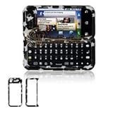 Premium Black with Silver Stars Design Snap-On Cover Hard Case Cell Phone P ....