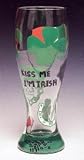 Lolita Pilsner Beer Glasses Kiss Me I'm Irish