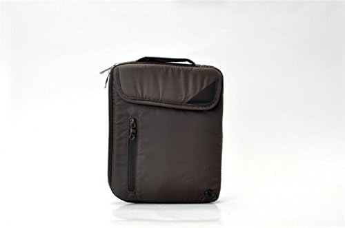 Premium Shockproof Sleeve Carrying Bag Case with Shoulder Strap Zipper for iPad Air 2 3 4 Samsung 10.1 Inch Tablet PC (Gray)