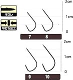 オーナー針 OHメバル半スレ スズ 8号 10671