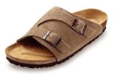 Birkenstock - Birkenstock zurich, 45, Taupe Suede