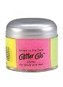 GLOW IN THE DARK GLITTER GEL 4 COLORS 2oz PINK, BLUE, YELLOW & GREEN