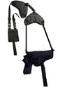 This Horizontal Shoulder Holster Fits The Glock,Colt,h&k,Kahr,Ruger,Sig Sauer,Smith and Wesson, Springfield, Taurus, Wather. See inside for size chart