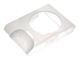 U-Bop Full-Body Transparent PolySHELL for Apple iPod shuffle 2G , Clear & White