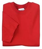 JERZEES - Youth 100% Cotton T-Shirt True Red-L