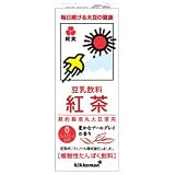 紀文 豆乳飲料　紅茶 200ML 200ML × 18本