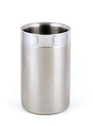 Double-Walled Stainless Steel Wine Cooler - Fine Stainless Steel Barware for Your Enjoyment
