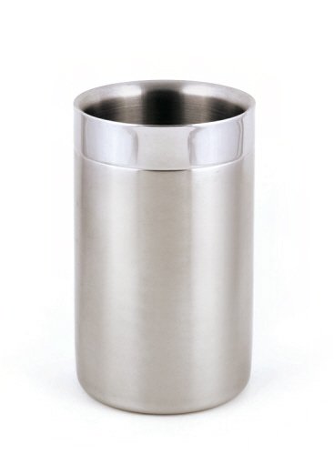 Double Walled Stainless Steel Wine Cooler Fine Stainless Steel Barware for Your Enjoyment 31DM5zqPWSL Double Walled Stainless Steel Wine Cooler Fine Stainless Steel Barware for Your Enjoyment