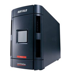 Electronics: 1TB Linkstation Pro Duo Nas Gbe 2X 500GB Raid 0 1 Web Access