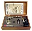 Badger Air-brush Co 150-5-pk Professional Airbrush Set in Designer Wood Grain Storage Case