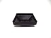 32 PACK Fence Post Plastic Black Caps 4X4 (3 5/8