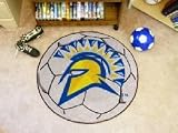 San Jose State Spartans NCAA Soccer Ball Floor Mat