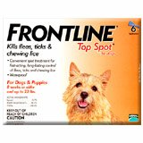 Frontline 12pk Small Dog 1-22 Lbs