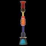 ananke vase by ettore sottsass for memphis milano