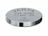 10er-SET Varta Lithium Knopfzellen CR 2032 3 V20 x 3,2 mm