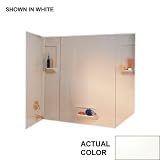 Swanstone TW-32 Swan High-Gloss Tub Wall Kit, Bisque